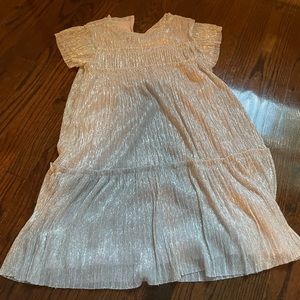 J. crew sparkly tassel dress